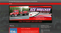 Desktop Screenshot of acewreckerservice.net